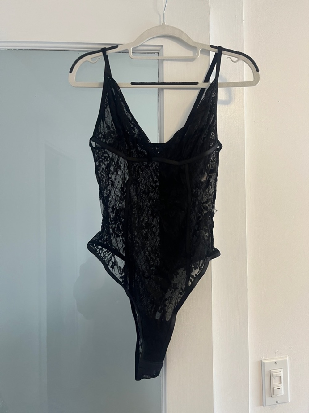 Black Lace Intimate Bodysuit - Studio F Made in Colombia